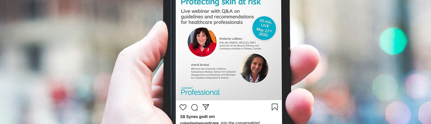 Get the latest insights with our wound care webinars. Explore the webinar archive and see upcoming webinars.