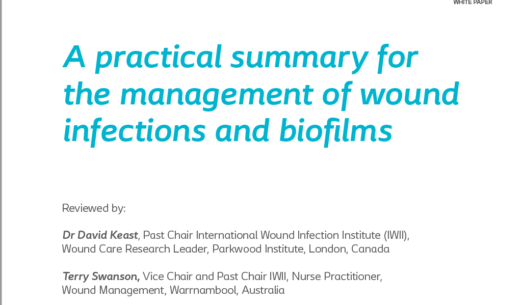 A practical summary for the management of wound  infections and biofilms