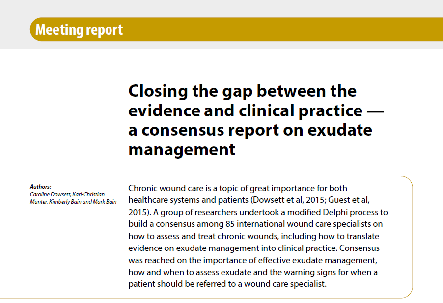 Closing the gap between the evidence and clinical practice
