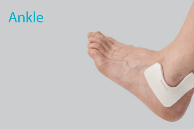 For wounds around the ankle (malleolus)