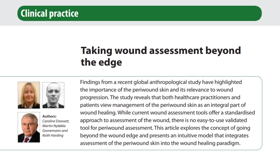 Background and introduction of the Triangle of Wound Assessment 
